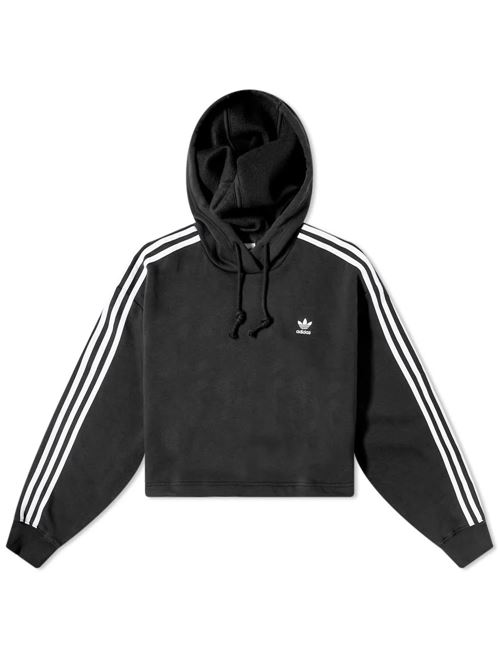 SHORT HOODIE        BLACK ADIDAS ORIGINALS | IB7388/ND